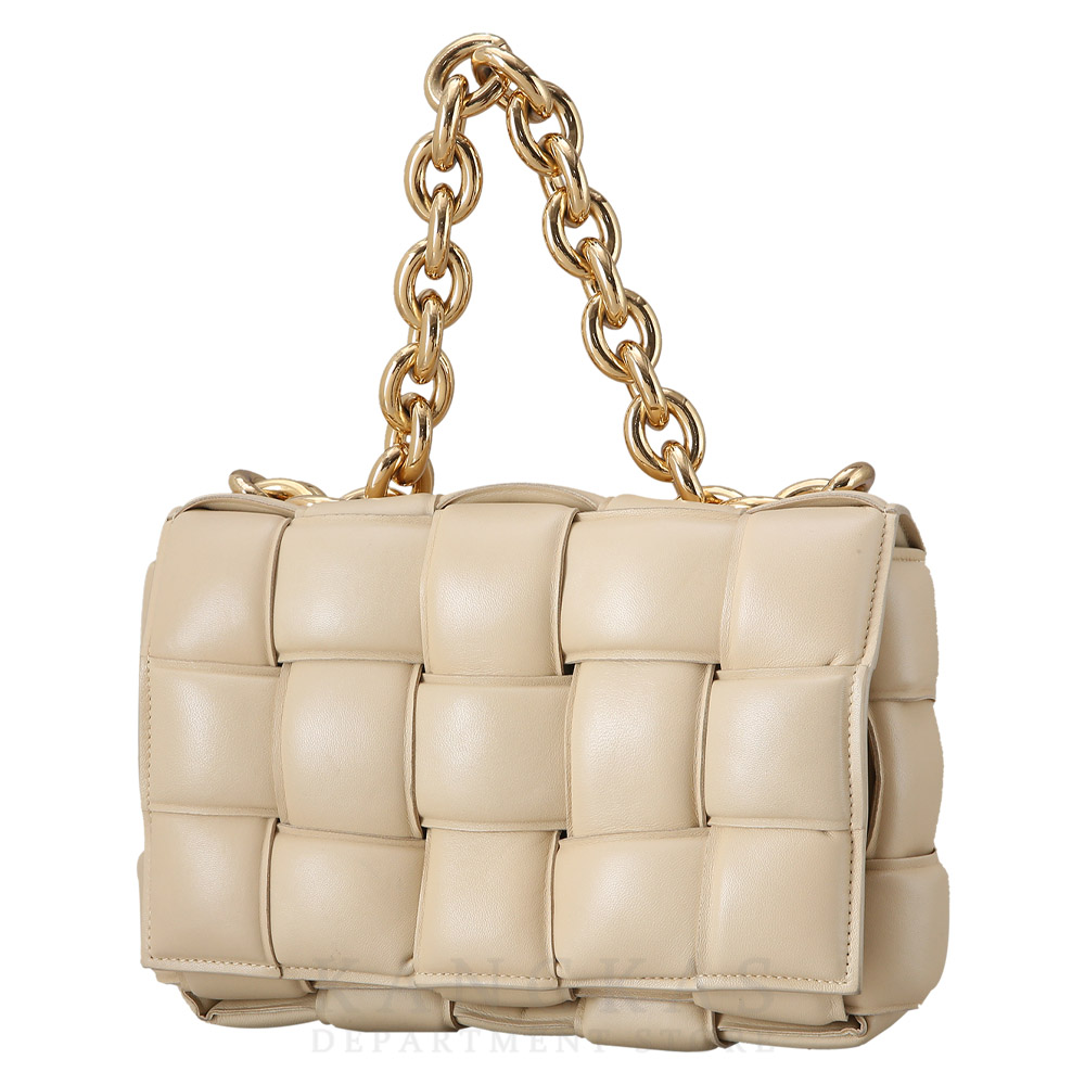 BOTTEGA VENETA(USED)보테가베네타 패딩 체인 카세트백